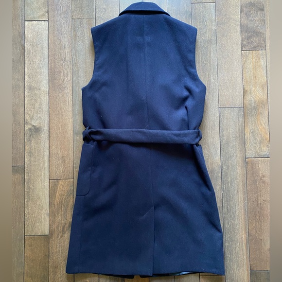 TOPSHOP NWOT waistcoat. Size 6. Colour navy. - Picture 10 of 10